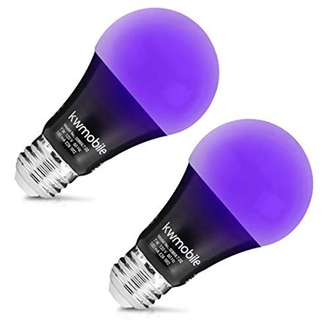 Kwmobile Black Light Bulbs E26 Led Ultraviolet Blacklight Uv Bulb