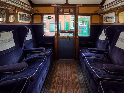 First Class Compartment On The Bluebell Railway The Blueb Flickr