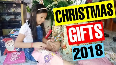 Christmas Gifts 2018 (opening)  YouTube