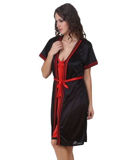 Buy Masha Red Satin Nightsuit Sets Online At Best Prices In India Snapdeal