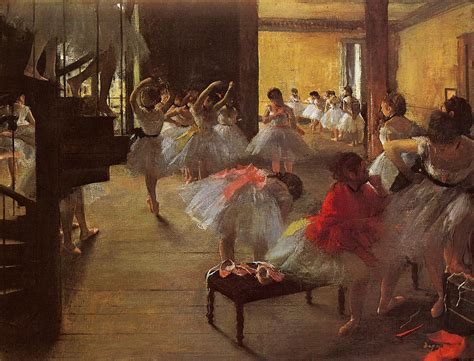 The Dance Class Edgar Degas Encyclopedia Of Visual Arts