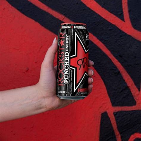 Rockstar Punched Energy Drink With Caffeine And Taurine