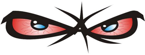 19 Angry Anime Eyes Png Transparent Png Funny Images And Photos Finder