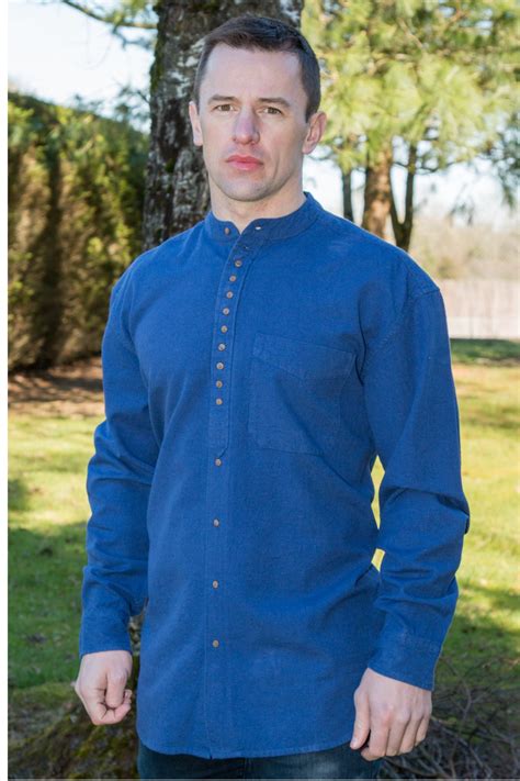 Check spelling or type a new query. Dusty Blue Traditional Irish Grandfather Shirt - The ...