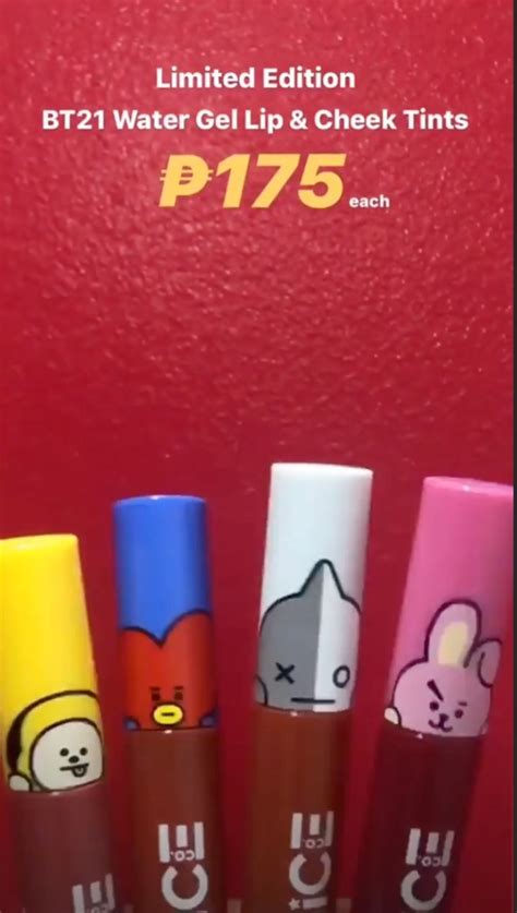 Look Vice Cosmetics Launches Bt21 Line Of Liquid Lipsticks Tints