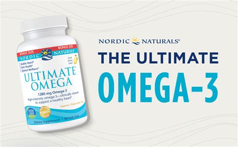 Nordic Naturals Ultimate Omega 3 Dha And Epa Lemon Flavor 90 Count