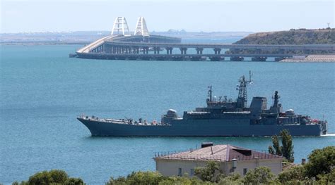 Russian Warship Damaged After Ukraine Attacks The Novorossiysk Naval