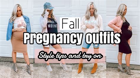 Fall Pregnancy Outfits Pregnancy Style Tips And Fall Try On Youtube