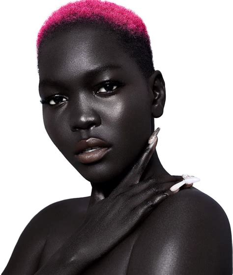 For Her Beautiful Dark Skin Tone South Sudanese Model Nyakim Gatwech Keeps Growing In Net