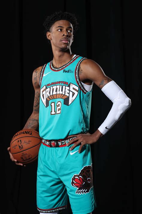 Vancouver Grizzlies 25th Anniversary Throwback Jerseys Media Day