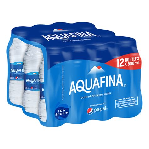 Buy Aquafina Bottled Drinking Water 500ml Online Lulu Hypermarket Qatar