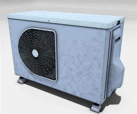 Air Conditioner 3d Model Max Obj 3ds Fbx Blend Mtl 1 3d Model Models