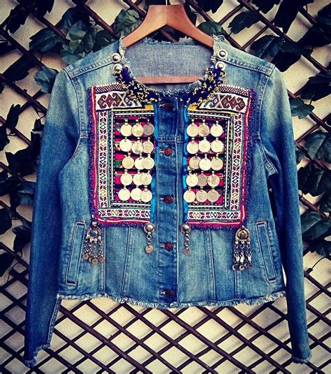 Unique And Exclusive Denim Jacket Customed With Authentic Vintage