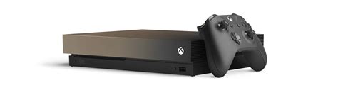 Microsoft Xbox One X Gold Rush Limited Edition 1tb