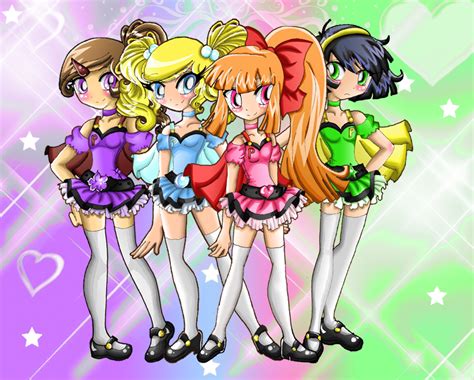 the power puff girls by celebiobsession on deviantart powerpuff girls fanart powerpuff girls