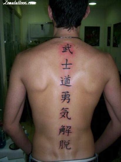 Tatuaje De Kanjis Letras Chinas Chino
