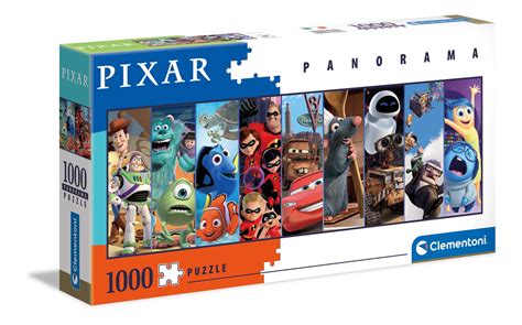 Disney Pixar 1000 Pièces Panorama Puzzle Clementoni