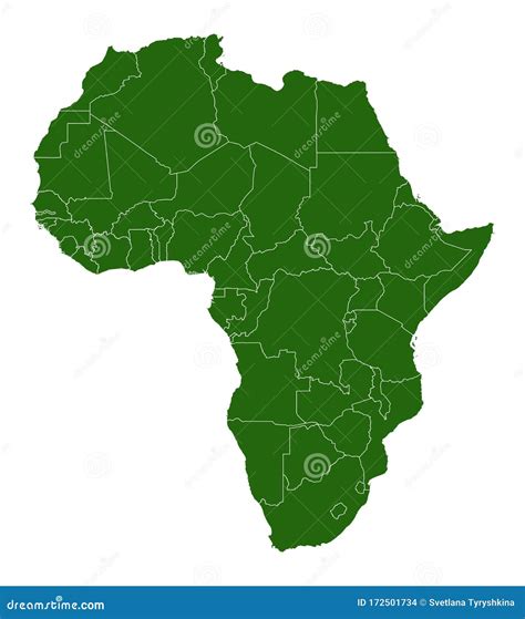 Africa Political Map Without Names Scaricare World Political Map