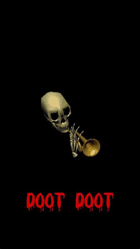 Download Scary Skeleton Meme Wallpaper