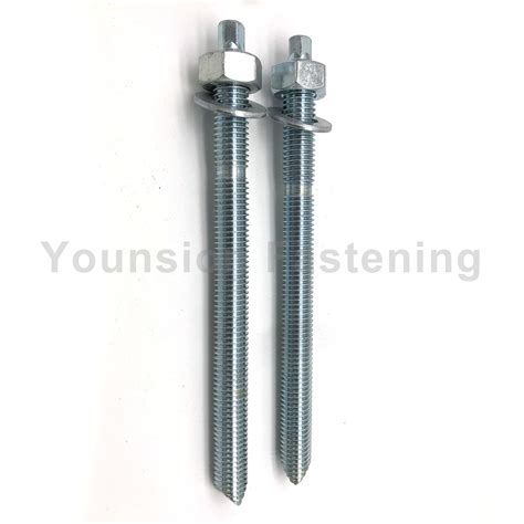 Chemical Anchor Studs Anchoring Fasteners Threaded Rods Fixing Anchor M M