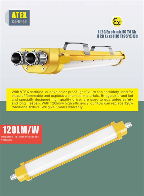 LED Explosion Proof Linear Lights Eneltec Group