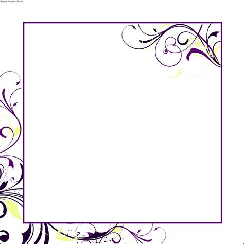 Free Printable Invitation Template For Word - Printable Templates