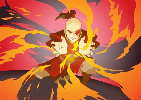 Zuko Firebending Master Poster Picture Metal Print Paint By Avatar