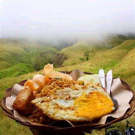 Foods And Drinks On The Mountain Andy Rinjani Trek