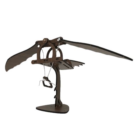 Miniature Leonardo Da Vinci Ornithopter Experience The Marvels Of Flight