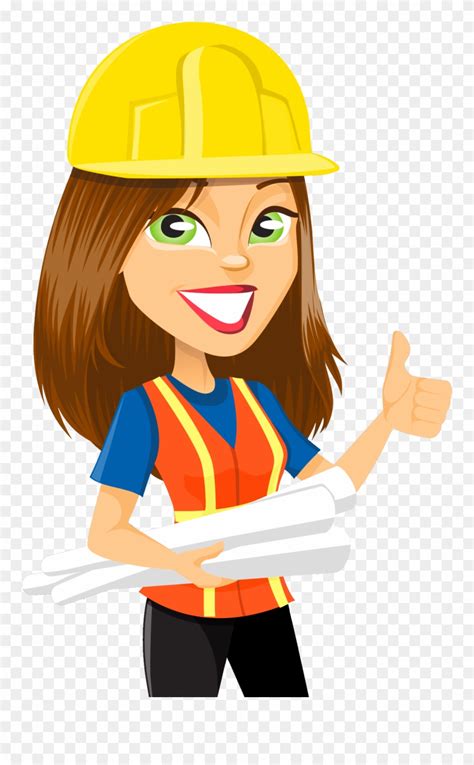 28 Collection Of Engineer Clipart Transparent - Woman Engineer Clipart ...