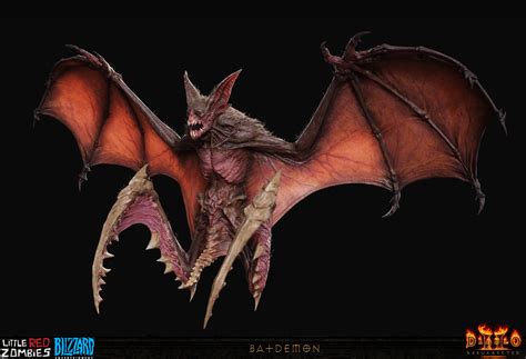Diablo Ii Resurrected — Bat Demon By Little Red Zombies — Prouserme