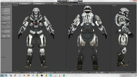 Reach Male Customizable Spartan Base Armor Set 3d Printable Assalaamid