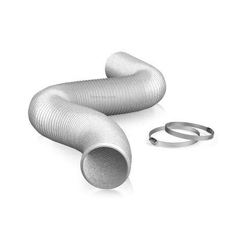 Buy 8 Inch Aluminum Flex Duct 8 Ft Long Flexible Ducting With 2