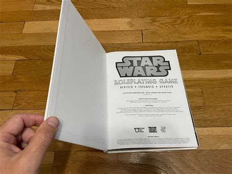 Star Wars D6 Revised Expanded Updated Core Rulebook Reup Hc Weg Rpg Ebay