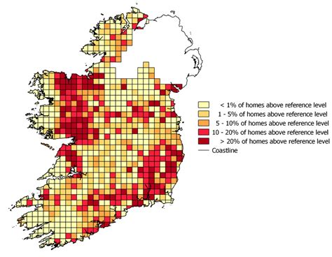 Radon Map Of Ireland Download Scientific Diagram