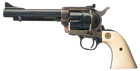 Colt New Frontier Single Action Army Revolver With Ivory Grips