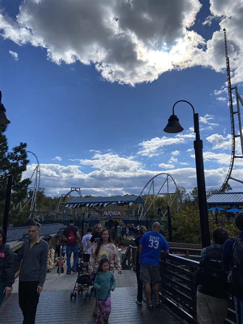 Went to [Busch Gardens Williamsburg] for the first time in a decade
