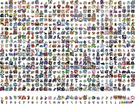 Retro Pokemon Sprites All 649 Of Them Rpokemon