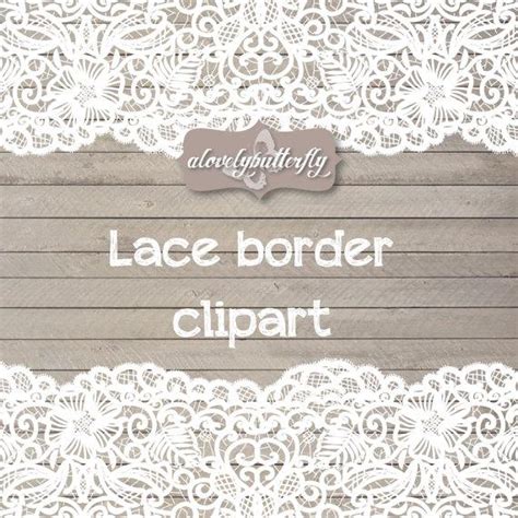 Wedding Clipart Lace Border Rustic Clipart Shabby Chic Wedding Lace