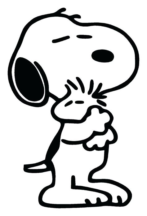 Snoopy Coloring Pages To Print At Free Printable
