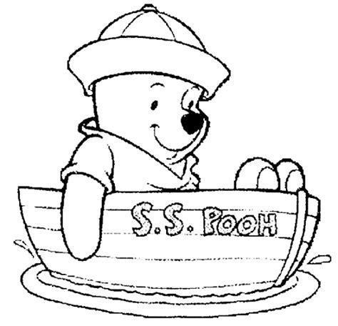 Free Coloring Pages Disney Winnie The Pooh Baby Coloring Pictures