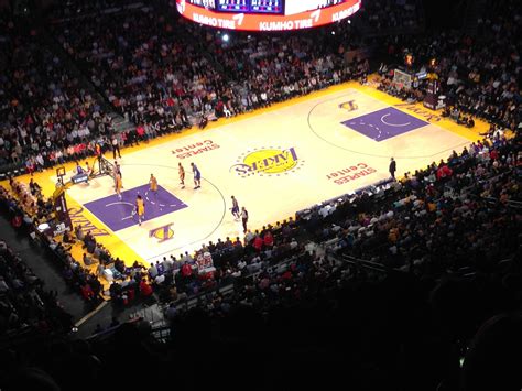 Lakers At Staples Center 2014 Wonderful Places Los Angeles Someday