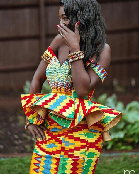 Stylish And Glamourous Ghana Kente Styles In 2019 Stile Africano