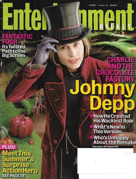 Entertainment Weekly N Johnny Depp Tim Burton Sedgwick Zupan