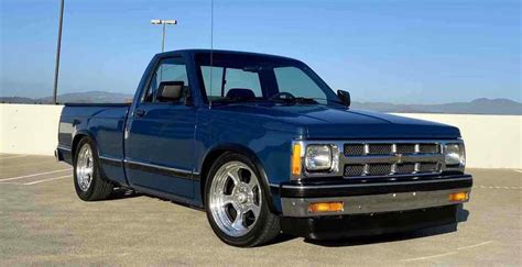 1993 Chevrolet S10 Pickup Blue Rwd Manual S10