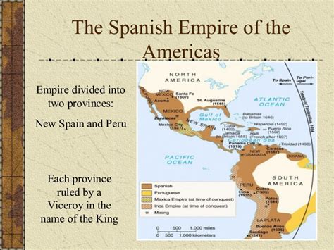The Spanish Empire Of The Americas