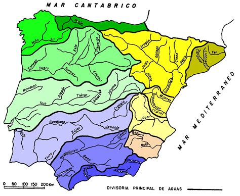 Más De 100 Imágenes Y Mapas De Rí­os De España