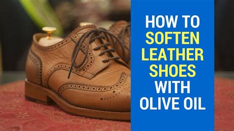 Leave it on for 30 mins. How To Soften Leather Shoes Fast With Olive Oil At Home ...