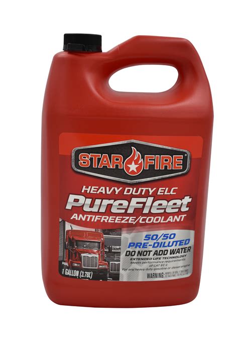 Starfire Purefleet Heavy Duty Elc Antifreezecoolant 1 Gal Red
