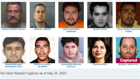 Fbi Increases Ten Most Wanted Fugitives Reward To Boost Efforts To
